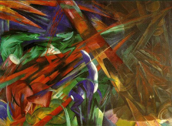 The Fate of the Animals by Franz Marc