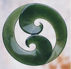 jade pendant by Clem Mellish