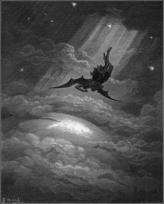 illustration from Paradise Lost by Gustave Dore