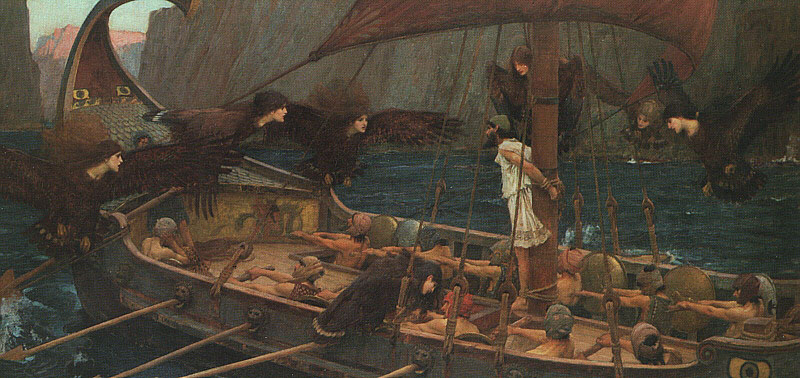 Ulysses and the Sirens 
by John William Waterhouse