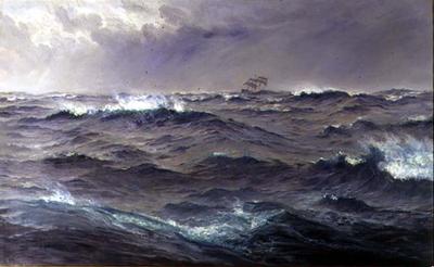 Rough Weather in the Mediterranean by Henry Moore