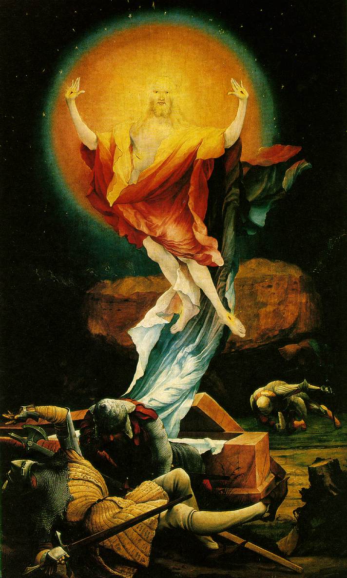 Resurrection by Matthias Grunewald