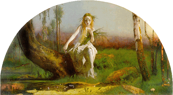 Ophelia by Arthur Hughes